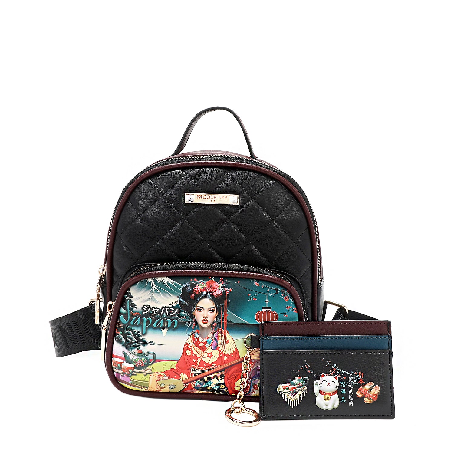 2 PIECE GIFT SET (Mini Backpack + Card Holder)