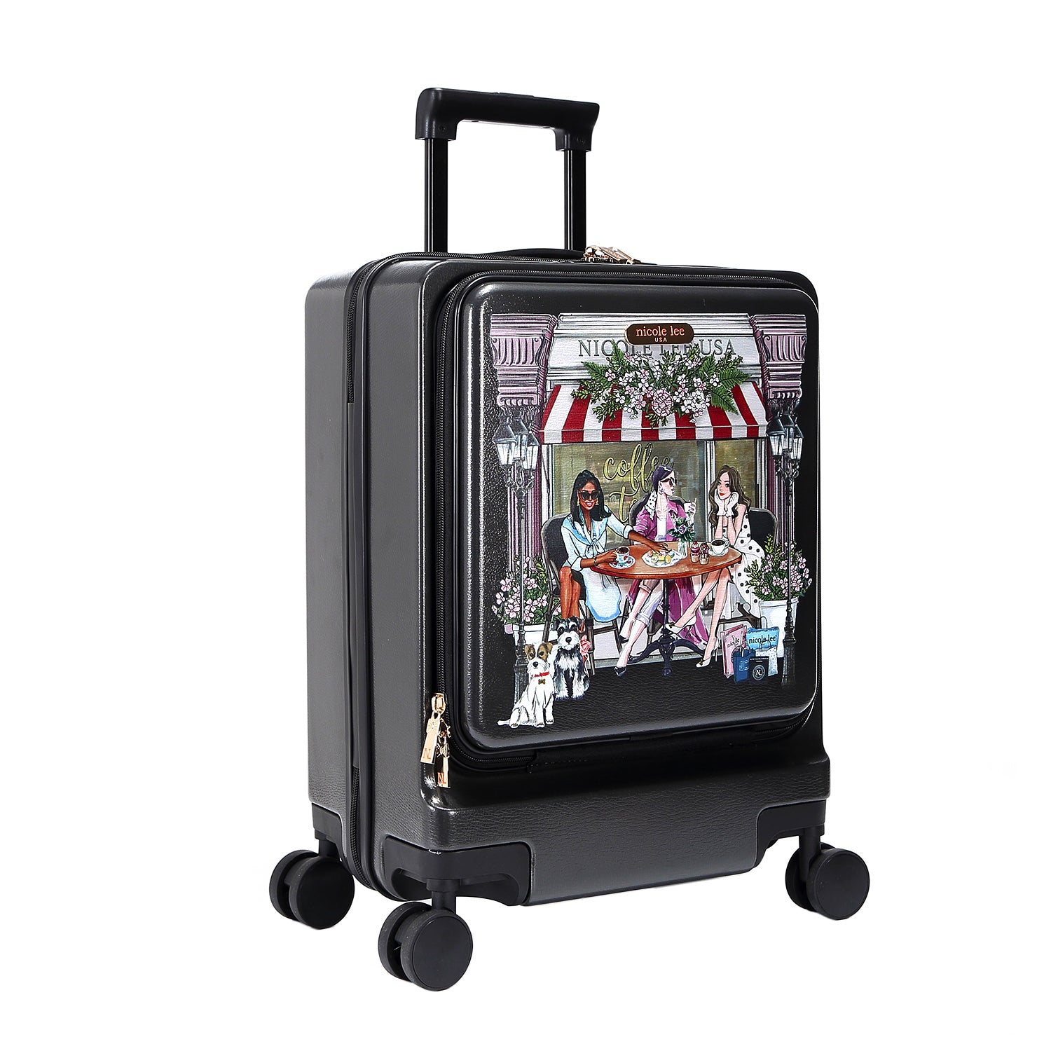 nicole lee キャリーケース Hardside Carry-On Spinner 20