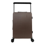 20" RIBBED CARRY-ON SUITCASE