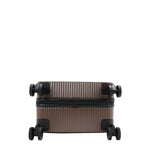 20" RIBBED CARRY-ON SUITCASE