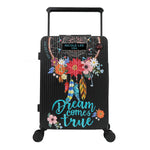 20" RIBBED CARRY-ON SUITCASE