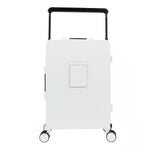 20" RIBBED CARRY-ON SUITCASE