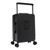 20" RIBBED CARRY-ON SUITCASE
