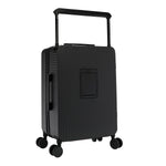 20" RIBBED CARRY-ON SUITCASE
