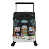 20" RIBBED CARRY-ON SUITCASE
