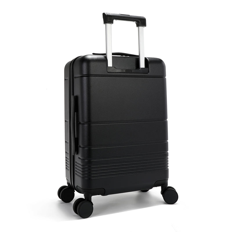 20" STRIPE CARRY-ON SUITCASE