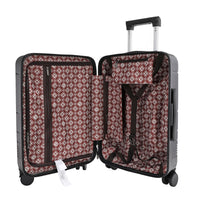 20" STRIPE CARRY-ON SUITCASE