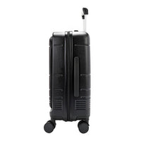 20" STRIPE CARRY-ON SUITCASE