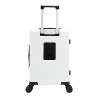 20" STRIPE CARRY-ON SUITCASE