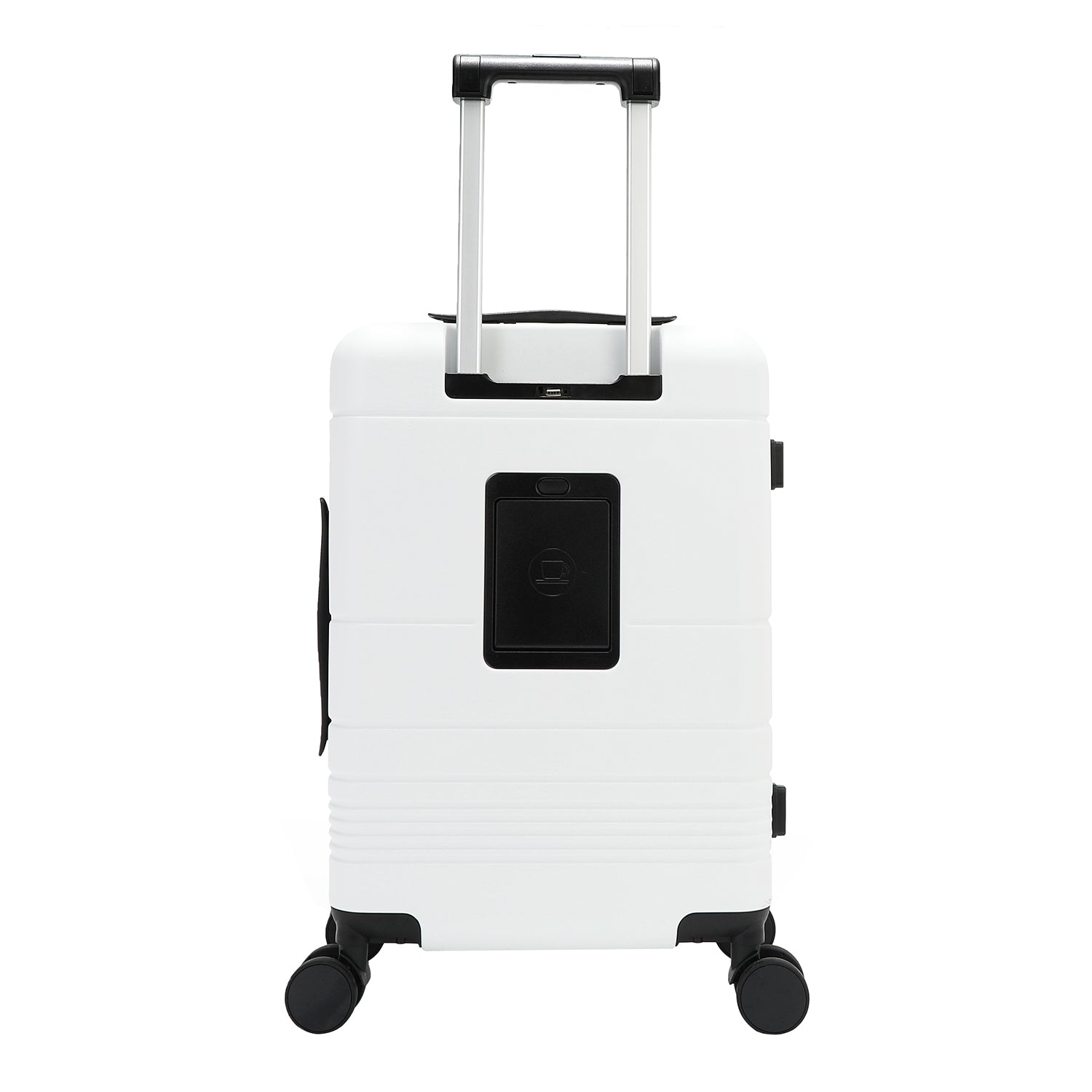 20" STRIPE CARRY-ON SUITCASE