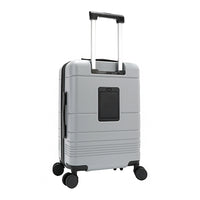 20" STRIPE CARRY-ON SUITCASE