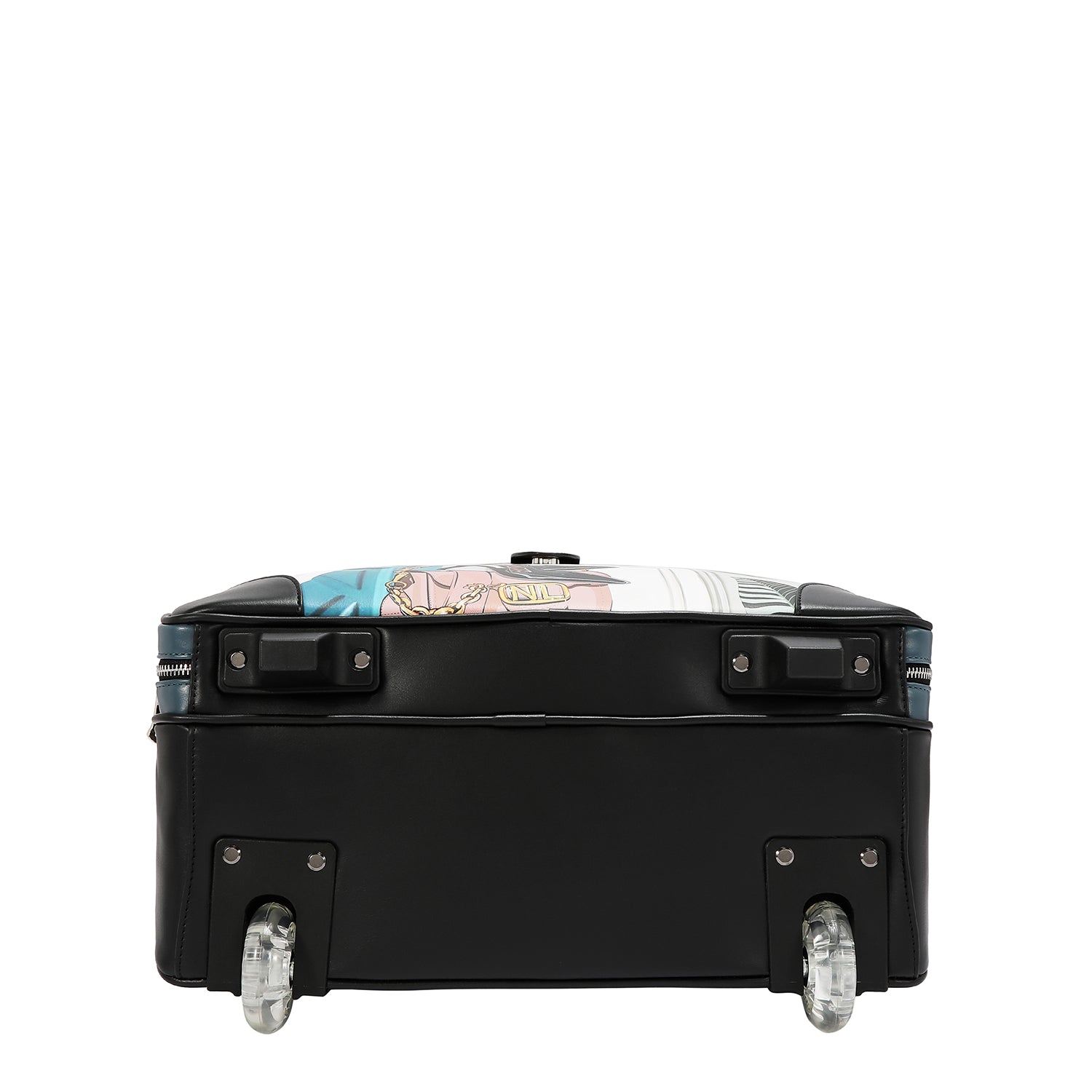 SQUARE ROLLING TRAVEL TOTE