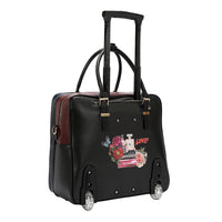 SQUARE ROLLING TRAVEL TOTE