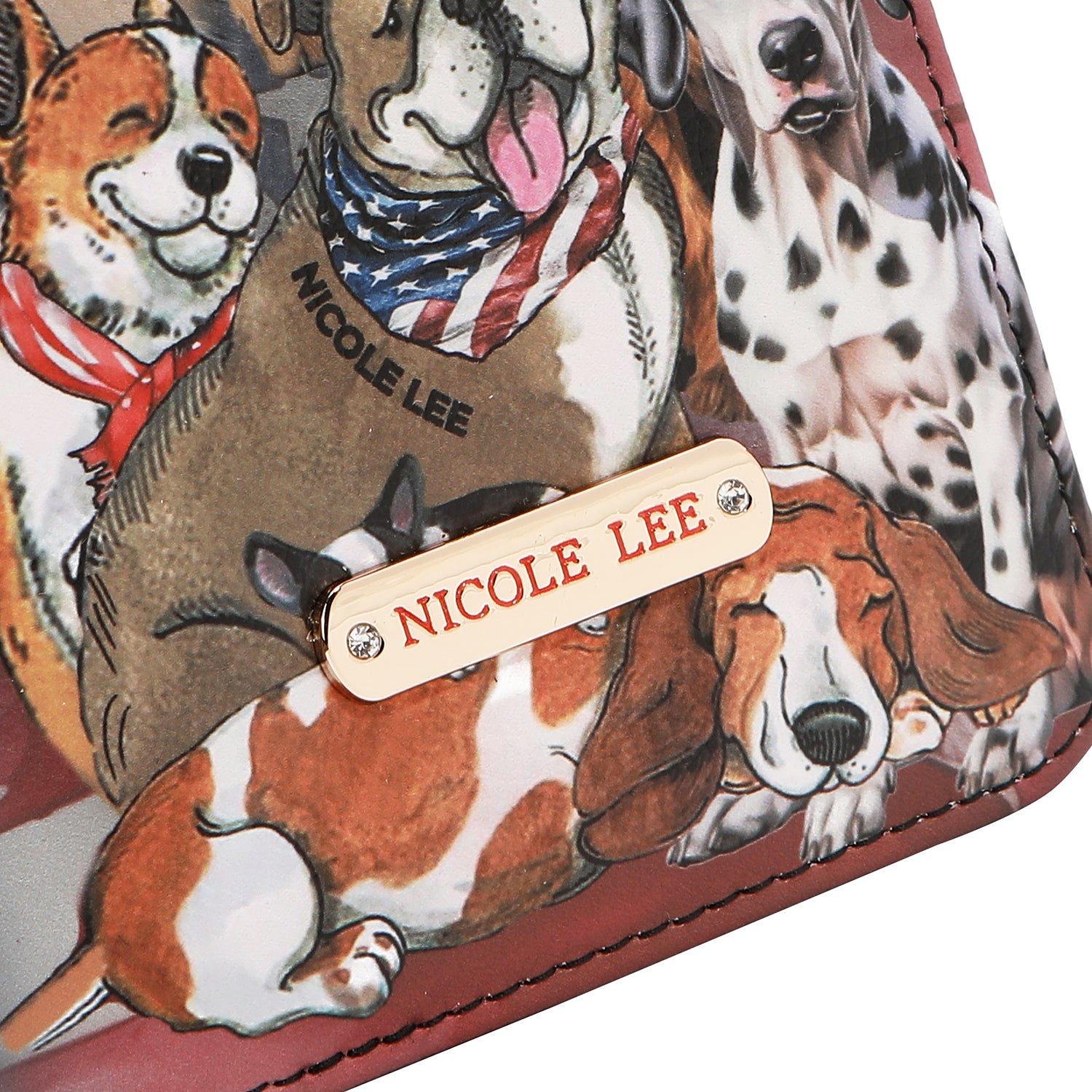 NL SIGNATURE PHONE CASE AND WALLET WRISTLET