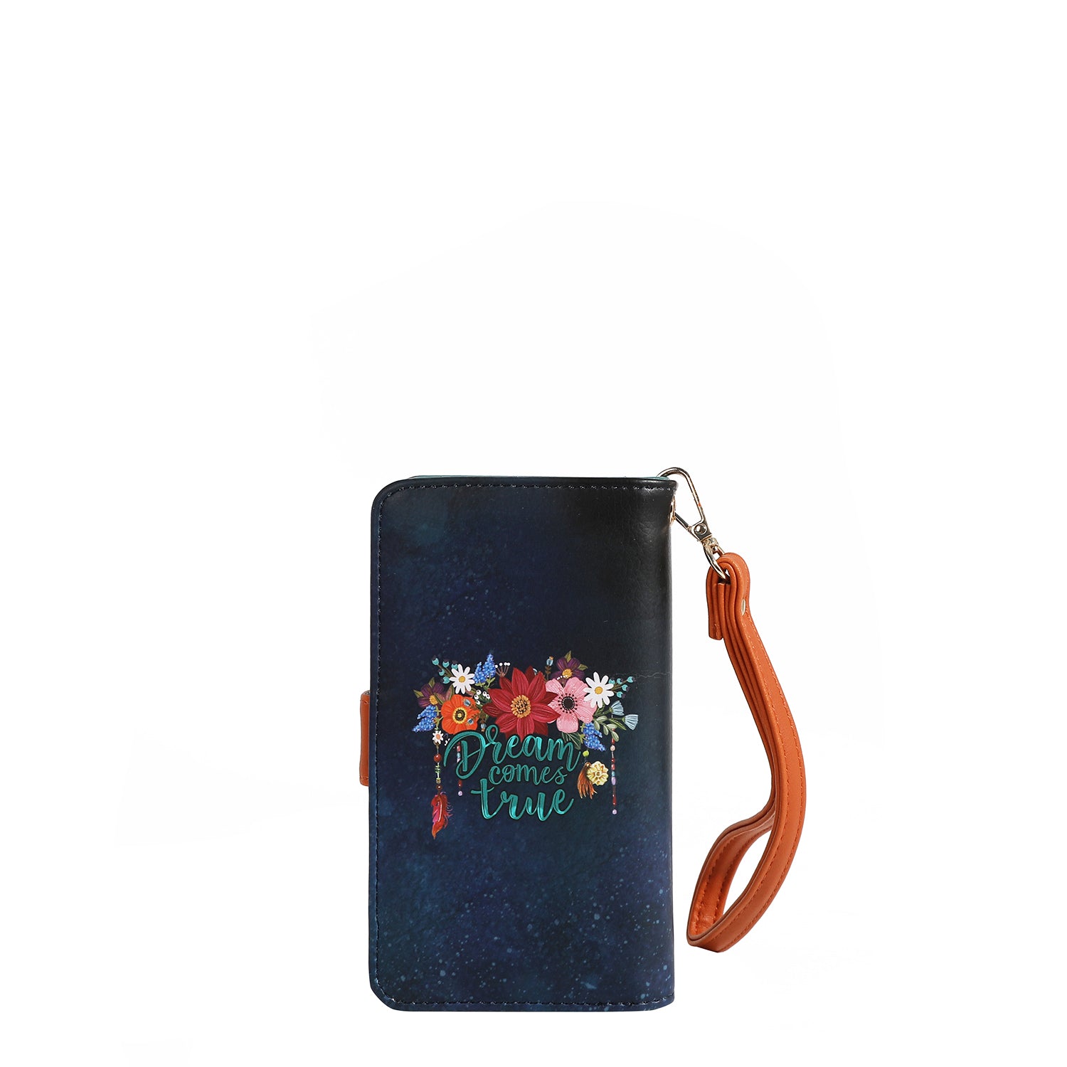 NL SIGNATURE PHONE CASE AND WALLET WRISTLET