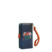 NL SIGNATURE PHONE CASE AND WALLET WRISTLET