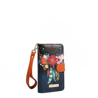 NL SIGNATURE PHONE CASE AND WALLET WRISTLET