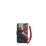 NL SIGNATURE PHONE CASE AND WALLET WRISTLET