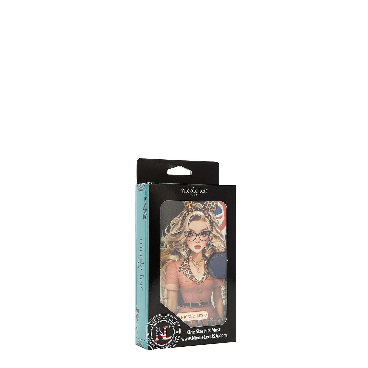 NL SIGNATURE PHONE CASE AND WALLET WRISTLET