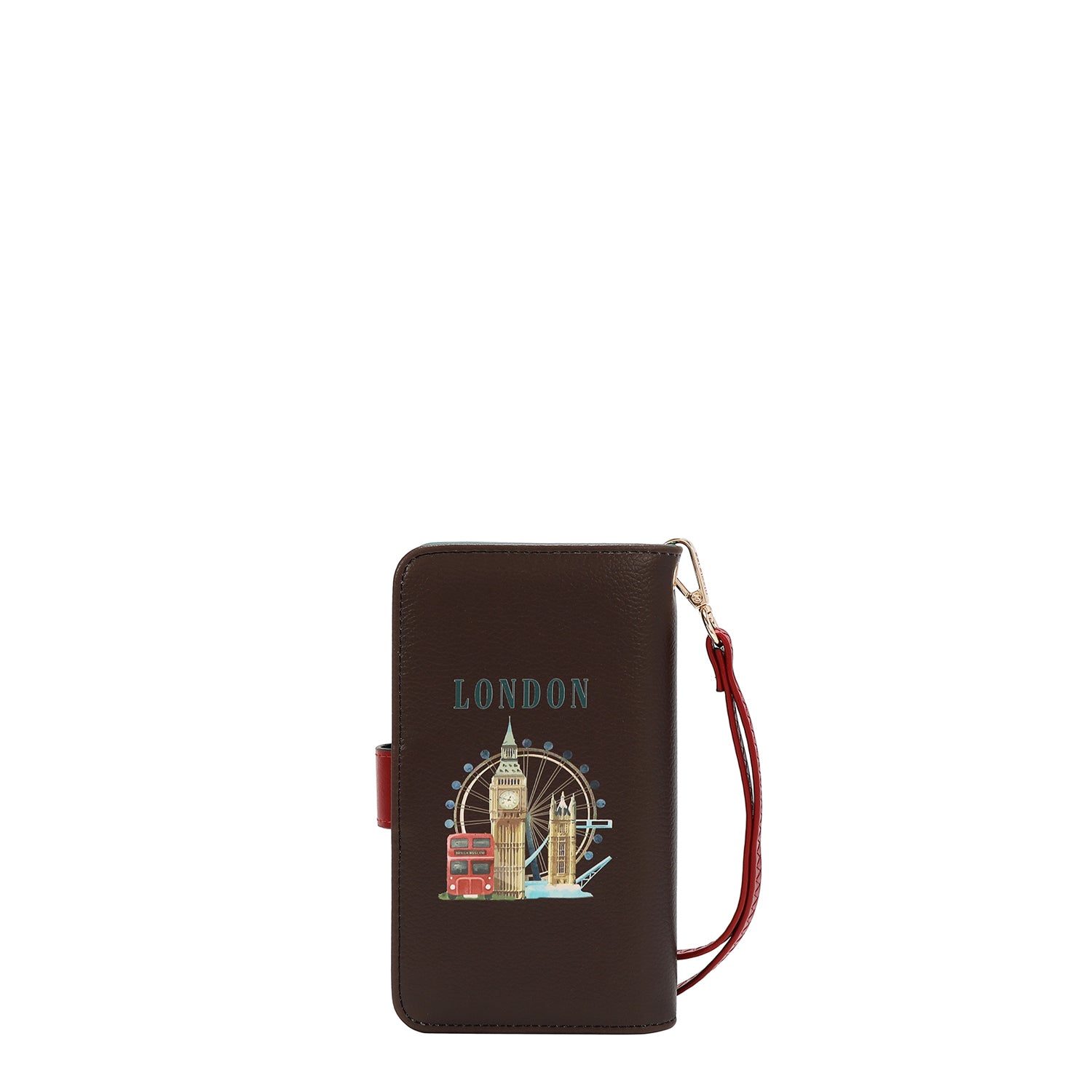 NL SIGNATURE PHONE CASE AND WALLET WRISTLET