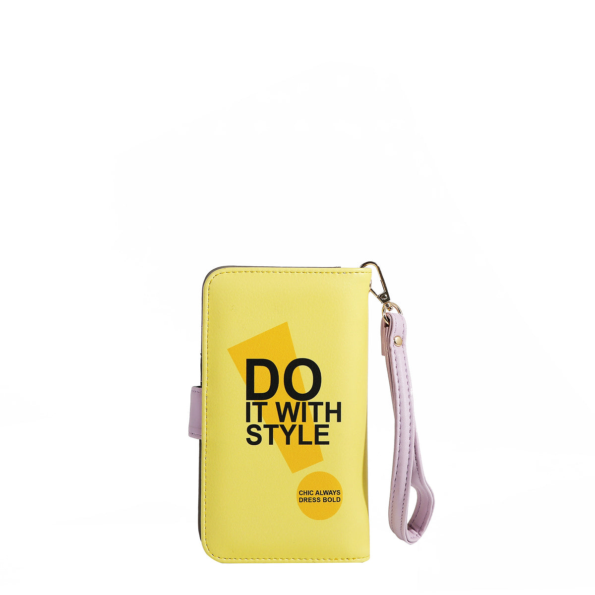 NL SIGNATURE PHONE CASE AND WALLET WRISTLET