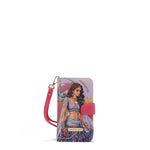 NL SIGNATURE PHONE CASE AND WALLET WRISTLET