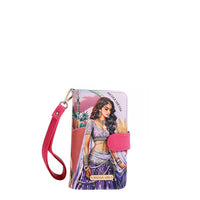 NL SIGNATURE PHONE CASE AND WALLET WRISTLET