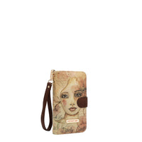 NL SIGNATURE PHONE CASE AND WALLET WRISTLET