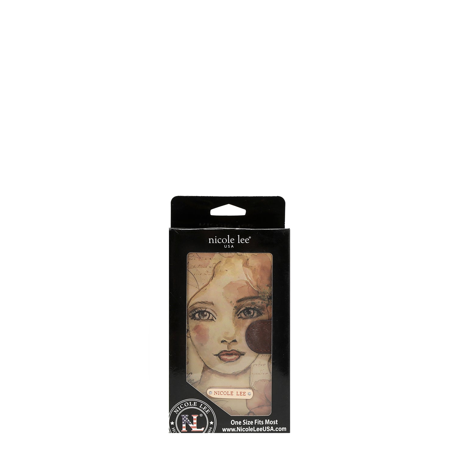 NL SIGNATURE PHONE CASE AND WALLET WRISTLET