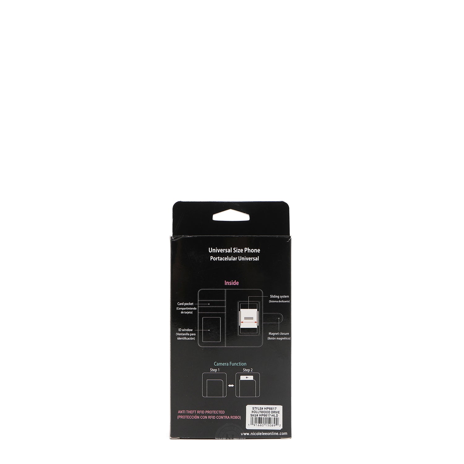 NL SIGNATURE PHONE CASE AND WALLET WRISTLET