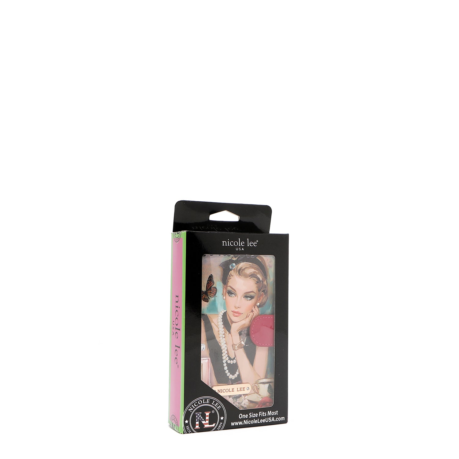 NL SIGNATURE PHONE CASE AND WALLET WRISTLET