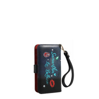 NL SIGNATURE PHONE CASE AND WALLET WRISTLET