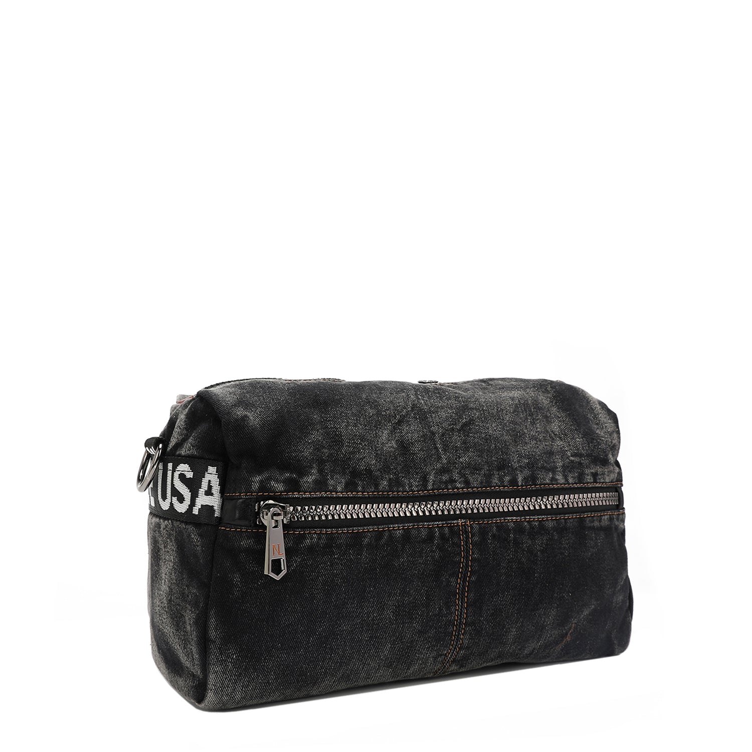 Denim Sisters Secret Handbag, Iridescent Rhinestone Embellishments