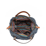 SOFIA MONTANA DENIM SATCHEL BAG