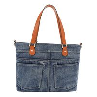 SOFIA MONTANA DENIM SHOPPER BAG