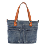 SOFIA MONTANA DENIM SHOPPER BAG