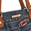 SOFIA MONTANA DENIM SHOPPER BAG