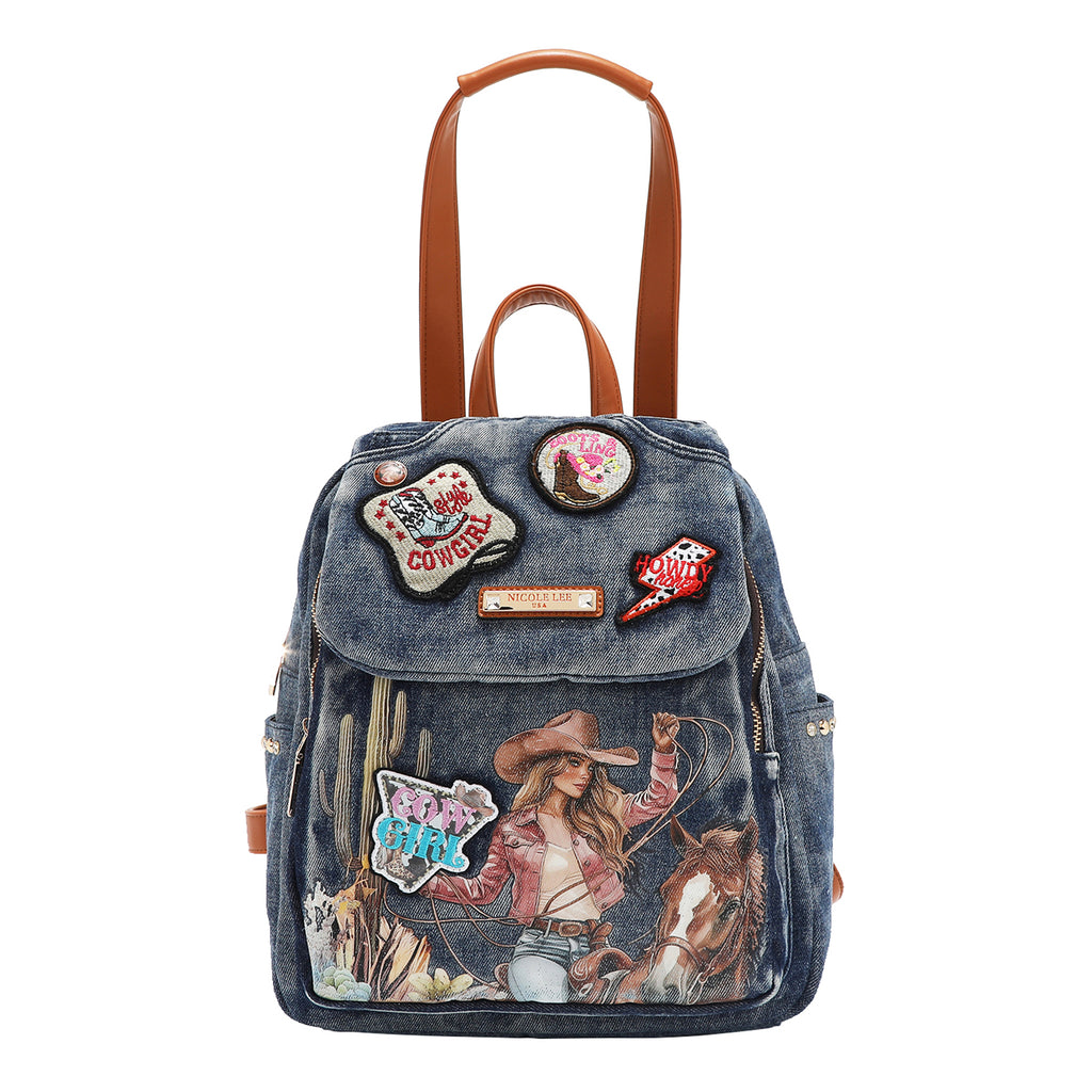 Sofia Montana Denim Backpack, Bold, Beautiful, and Built for