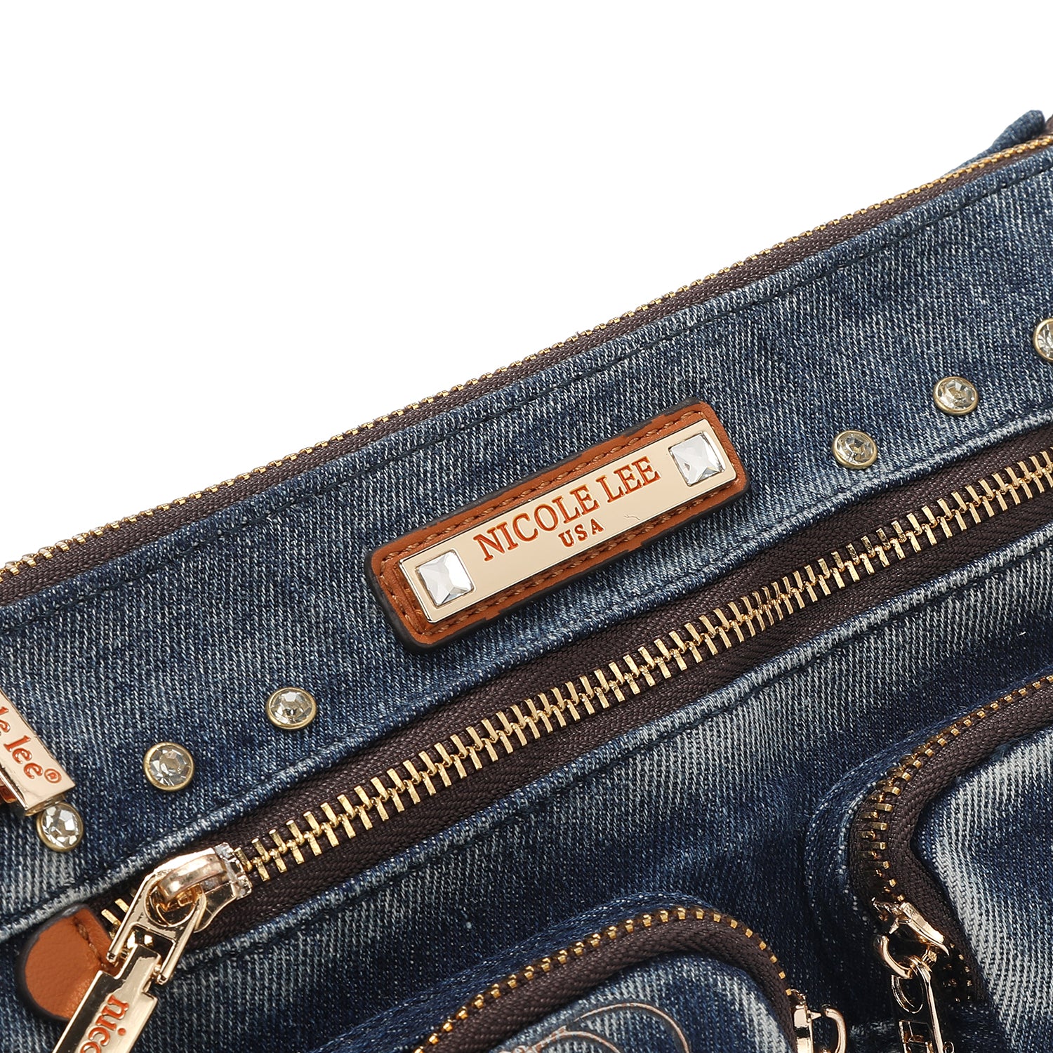 Sofia Montana Denim Crossbody Offers hands-Free Convenience