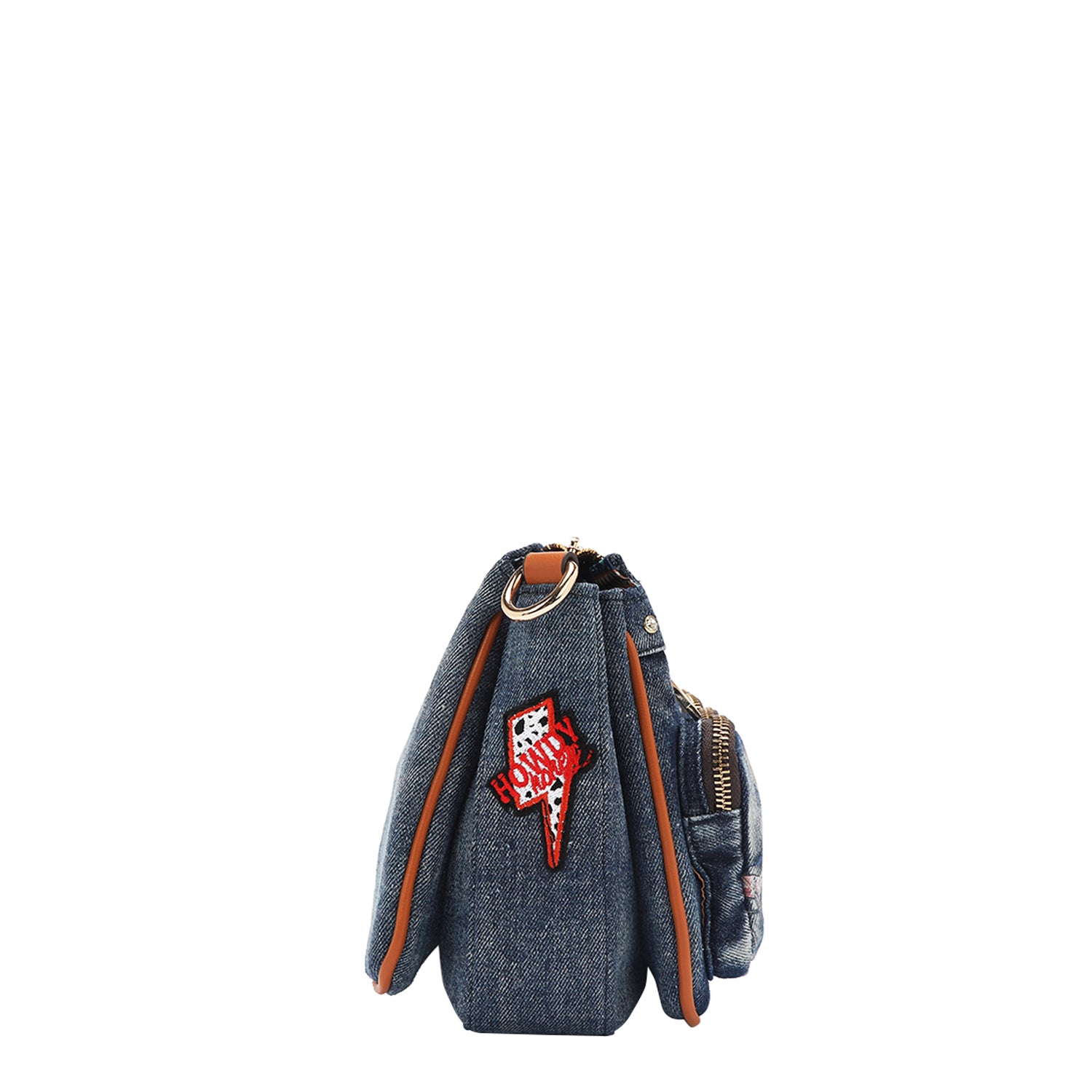 Sofia Montana Denim Crossbody Offers hands-Free Convenience