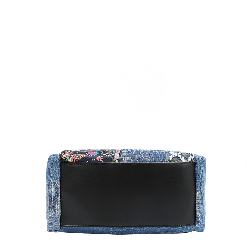 BOSQUE DE AMOR DENIM BACKPACK