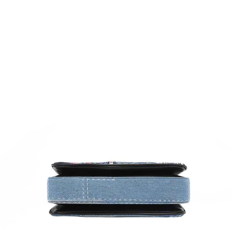 BOSQUE DE AMOR DENIM CROSSBODY