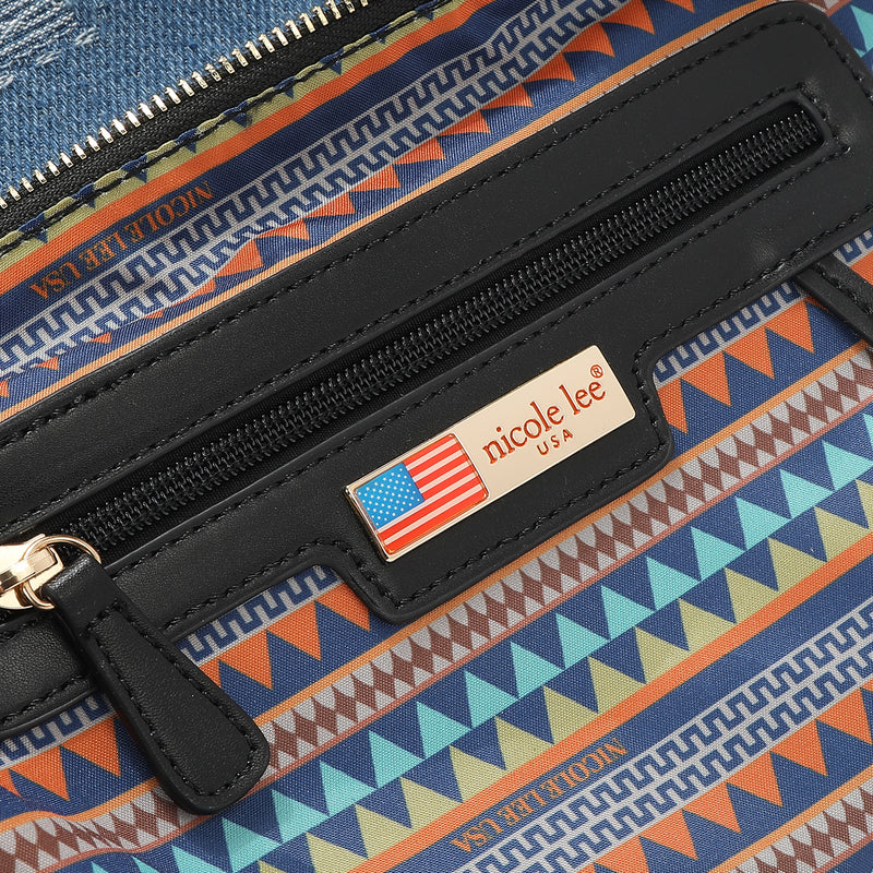 BOSQUE DE AMOR DENIM CROSSBODY