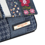 PATCH FLOWER FLAP BAG