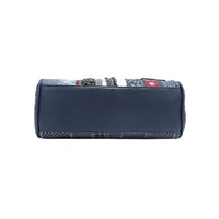 PATCH FLOWER MINI BOWLING BAG