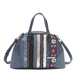 PATCH FLOWER DOME SATCHEL