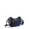 COLOR BLOCK DENIM CROSSBODY