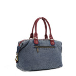 HOLLYWOOD DRIVE WASHED DENIM HANDBAG