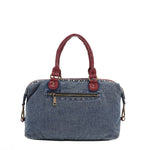 HOLLYWOOD DRIVE WASHED DENIM HANDBAG