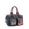 HOLLYWOOD DRIVE WASHED DENIM HANDBAG